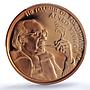 Bulgaria 2 leva Painter Dechko Uzunov Art PR69 PCGS copper coin 2009