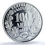 Bulgaria 100 leva Parliament Building Politics KM-231 PR66 PCGS silver coin 1993