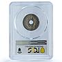 France French Indochina 5 cents Republic Coinage KM-18 UNC PCGS CuNi coin 1930