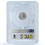 Guatemala 1/2 real Republic Coinage Liberty Libertad MS63 PCGS silver coin 1899