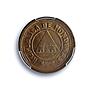 Honduras 2 centavos Republic Coinage With Dot KM-71 PCGS bronze coin 1920