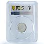 Peru 1 sol Republic Coinage National Defence Indian MS64 PCGS silver coin 1932