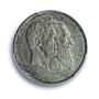 Belgium 1 franc Independence 50th Anniversary KM-38 AU58 PCGS silver coin 1880