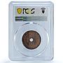 France French Indochina 1 cent Republic Coinage KM-12 MS64 PCGS bronze coin 1912