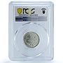 Lithuania 2 litu Republic Regular Coinage KM-77 UNC PCGS silver coin 1925