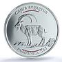 Armenia 100 dram Wild Goat KM-167 Wildlife Fauna PF 68 NGC silver coin 2008