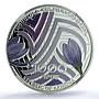 Armenia 1000 dram Crocus KM-202 Flora Flower PF 69 NGC silver coin 2011