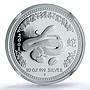 Australia 50 cents Year Snake KM-535 Lunar Series 1 PF 70 NGC silver coin 2001