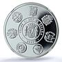 Spain 5 euros Ibero-American Railways KM-1489 Train PF 70 NGC silver coin 2020