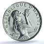 Haiti 50 gourdes Woman with Shell Mark Left KM-104.1 PF 66 NGC silver coin 1973