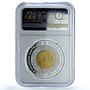 Kazakhstan 1000 tenge Alexander the Great History PF 70 NGC silver coin 2024