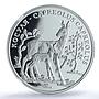 Transnistria 100 roubles Roe Deer KM-44 Wildlife Fauna PL70 NGC silver coin 2004