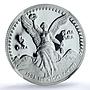 Mexico 1/2 onza Libertad Angel of Independence KM-545 PF 69 NGC silver coin 1993