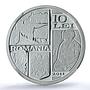 Romania 10 lei Nicolae Tonitza KM-299 Art Painter PF 70 NGC silver coin 2011