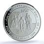 Bahrain 5 dinars Save the Children KM-23 UNICEF PF 69 NGC silver coin 1998