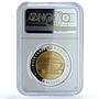 Belarus 20 roubles Olympic Movement KM-581 Sports PF 69 NGC silver coin 2016