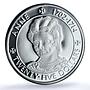 Cayman Islands 25 dollars Queen Anne KM-19 PF 69 NGC silver coin 1977
