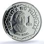 Philippines 1 piso Republic KM-209.2 Jose Rizal PF 70 NGC CuNi coin 1982