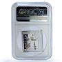 Armenia 1000 dram Entry Jerusalem KM-268 Religion Art PF 69 NGC silver coin 2010