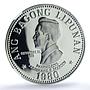 Philippines 5 piso Marcos New Society KM-210.2 PF 69 NGC nickel coin 1980
