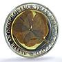 Palau 5 dollars Ounce of Luck KM-189 Flora Clover PF 69 NGC silver coin 2006