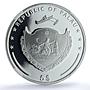 Palau 5 dollars Ounce of Luck KM-189 Flora Clover PF 69 NGC silver coin 2006