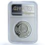Ukraine 5 hryvnias Opishnia Ceramics KM-1139 Art MS 70 NGC NiBrass coin 2025