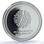 Bangladesh 10 taka Cricket World Cup KM-27 Sports PF 69 NGC silver coin 2011