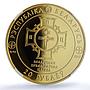 Belarus 20 roubles Rus Christianizing KM-445 Religion PF 70 NGC silver coin 2013