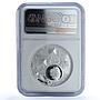 Cook Islands 5 dollars Pharaohs Legacy Giza Pyramids PF 70 NGC silver coin 2022