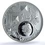 Cook Islands 5 dollars Pharaohs Legacy Giza Pyramids PF 70 NGC silver coin 2022