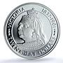 Cayman Islands 25 dollars Queen Victoria KM-20 PF 70 NGC silver coin 1977