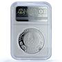 Kazakhstan 1000 tenge Great Victory Anniversary WWII PF 70 NGC silver coin 2025