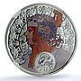 Niue 1 dollar Leo KM-499 Mucha Zodiac Signs Art Lion PF 70 NGC silver coin 2011