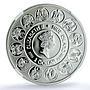Niue 1 dollar Leo KM-499 Mucha Zodiac Signs Art Lion PF 70 NGC silver coin 2011