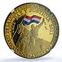 Paraguay 100 guaranies Independence KM-206 History Horse PF68 NGC CuAl coin 2011