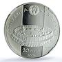 Belarus 20 roubles Rogvolod Rogneda Polotsk KM-357 PF 70 NGC silver coin 2006
