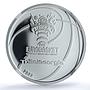 Georgia 5 lari EuroBasket Cup Tbilisi KM-125 Sports PF 70 PCGS silver coin 2022