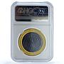 Kazakhstan 500 tenge Almaty KM-137 Old Coins Stamps PF 70 NGC silver coin 2009