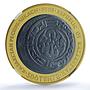 Kazakhstan 500 tenge Almaty KM-137 Old Coins Stamps PF 70 NGC silver coin 2009