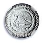 Mexico 1/4 onza Libertad Angel of Independence KM-544 PF 68 NGC silver coin 1994