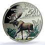 Ukraine 5 hryvnias Elk KM-1143 Chernobyl Fauna MS 70 NGC NiBrass coin 2025