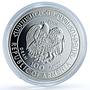 Armenia 100 dram Wild Goat KM-167 Wildlife Fauna proof silver coin 2008
