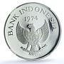 Indonesia 2000 rupiah Javan Tiger KM-39a Fauna Cat PF 69 NGC silver coin 1974