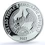 Laos 15000 kip Year Pig Fortune KM-148 Lunar Calendar PF 70 NGC silver coin 2007