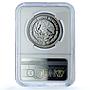 Mexico 1 onza Libertad Angel of Independence KM-494.4 PF 69 NGC silver coin 1994