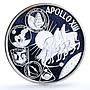Fujairah 10 riyals Apollo XIII KM-19 Space Moon Landing Horse silver coin 1970