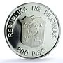 Philippines 200 piso Mindoro Buffalo KM-248 WWF Bull PF 69 NGC silver coin 1987