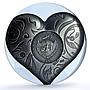 Palau 5 dollars Precious Heart KM-800 Love Gifts MS 67 NGC silver coin 2018