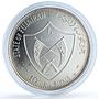 Fujairah 10 riyals Apollo XII KM-5 Space Moon Landing proof silver coin 1970